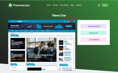 https://themeansar.com/free-themes/news-live/ screenshot