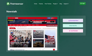 https://themeansar.com/free-themes/newstalk/ screenshot