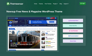 https://themeansar.com/free-themes/newsup/ screenshot