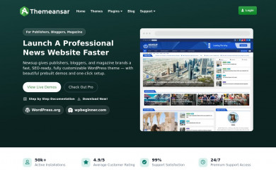https://themeansar.com/free-themes/newsup/ screenshot
