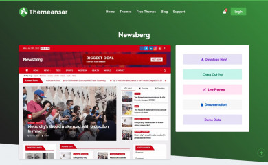 Newsberg screenshot