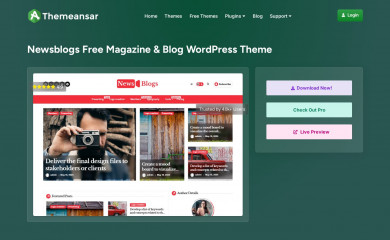 Newsblogs screenshot