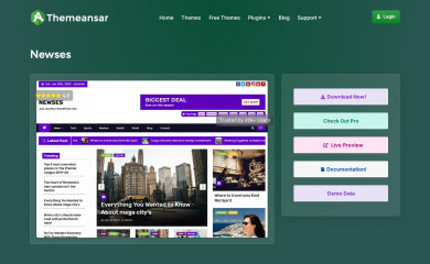 https://themeansar.com/free-themes/newses/ screenshot