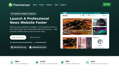 Newsier screenshot