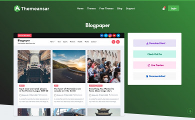 Blogpaper screenshot
