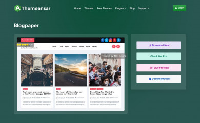 Blogpaper screenshot