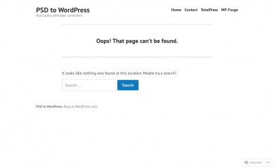 WP-Forge screenshot