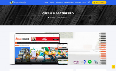 https://themebeez.com/themes/cream-magazine-pro/ screenshot