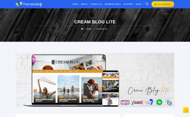 Cream Blog Lite screenshot