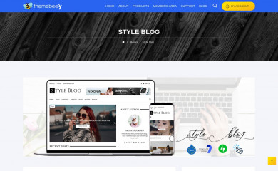 StyleBlog screenshot