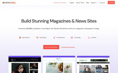 https://themegrill.com/themes/colormag/ screenshot