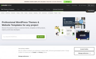 https://themeforest.net/ screenshot