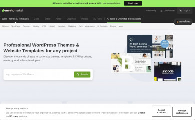 http://themeforest.net/ screenshot