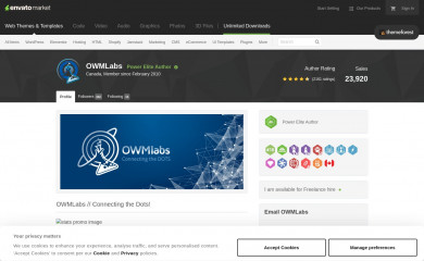 http://themeforest.net/user/OWMLabs screenshot