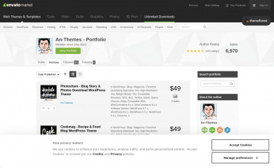 Bblog screenshot