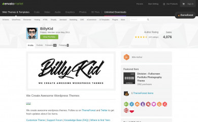 http://themeforest.net/user/BillyKid screenshot
