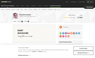 http://themeforest.net/user/DanyDuchaine/portfolio screenshot