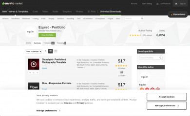 http://themeforest.net/user/Equiet/portfolio screenshot