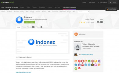 http://themeforest.net/user/Indonez screenshot