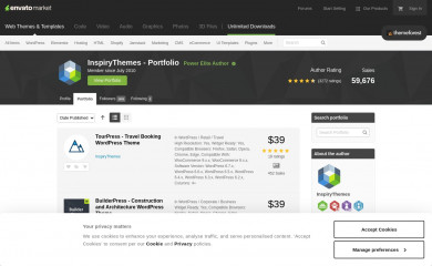 Inspiry BuilderPress screenshot