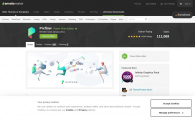 http://themeforest.net/user/PixFlow screenshot