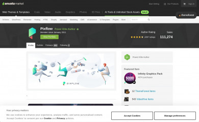 http://themeforest.net/user/PixFlow screenshot