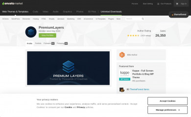 http://themeforest.net/user/PremiumLayers screenshot
