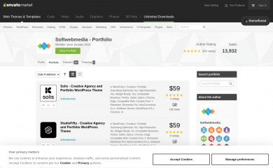 http://themeforest.net/user/Softwebmedia/portfolio screenshot