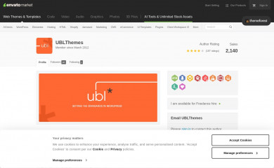 http://themeforest.net/user/UBL screenshot