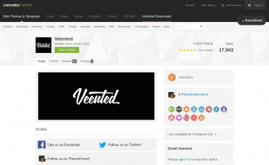 http://themeforest.net/user/Veented screenshot