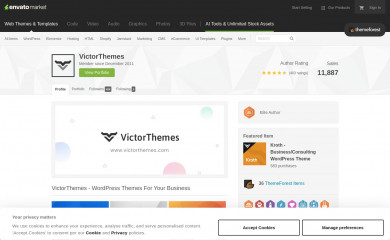 http://themeforest.net/user/VictorThemes screenshot
