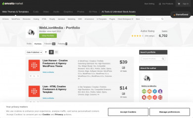http://themeforest.net/user/WebLionMedia/portfolio screenshot