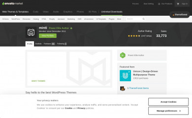 http://themeforest.net/user/minti screenshot