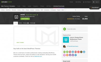 http://themeforest.net/user/minti screenshot