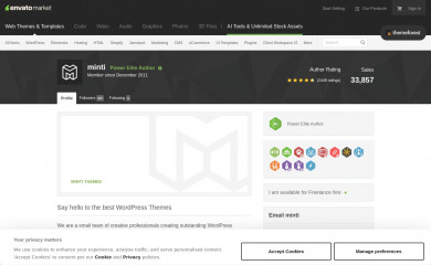 http://themeforest.net/user/minti screenshot