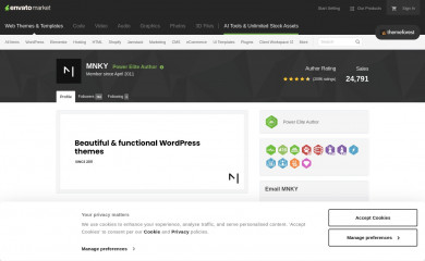 https://themeforest.net/user/mnky screenshot