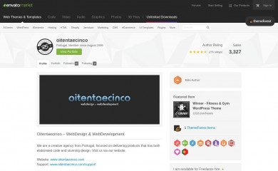 http://themeforest.net/user/oitentaecinco screenshot