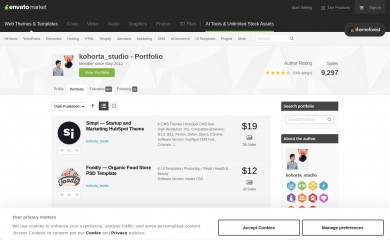 http://themeforest.net/user/olechka/portfolio screenshot
