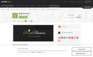 https://themeforest.net/user/brighthemes screenshot