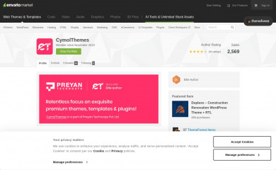 https://themeforest.net/user/cymolthemes screenshot
