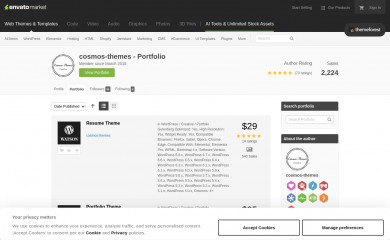 https://themeforest.net/user/cosmos-themes/portfolio screenshot