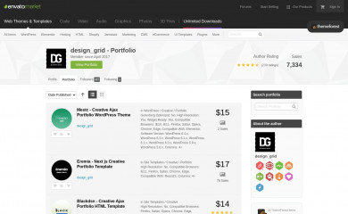 https://themeforest.net/user/design_grid/portfolio screenshot