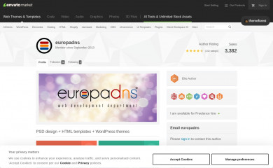 http://themeforest.net/user/europadns/portfolio screenshot
