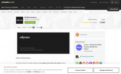 https://themeforest.net/user/euthemians screenshot