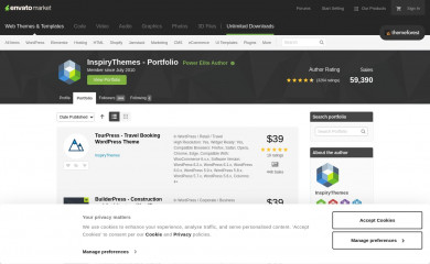 https://themeforest.net/user/inspirythemes/portfolio screenshot