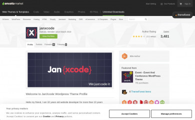 http://themeforest.net/user/janxcode screenshot
