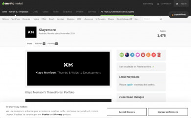 http://themeforest.net/user/klayemore/portfolio?ref=Klayemore screenshot