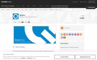 http://themeforest.net/user/qodux screenshot