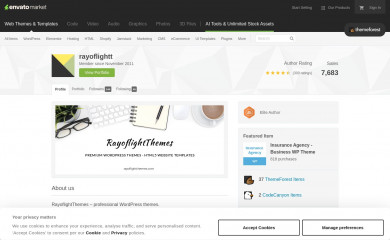 http://themeforest.net/user/rayoflightt screenshot