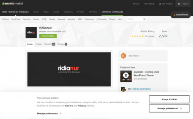 https://themeforest.net/user/ridianur screenshot